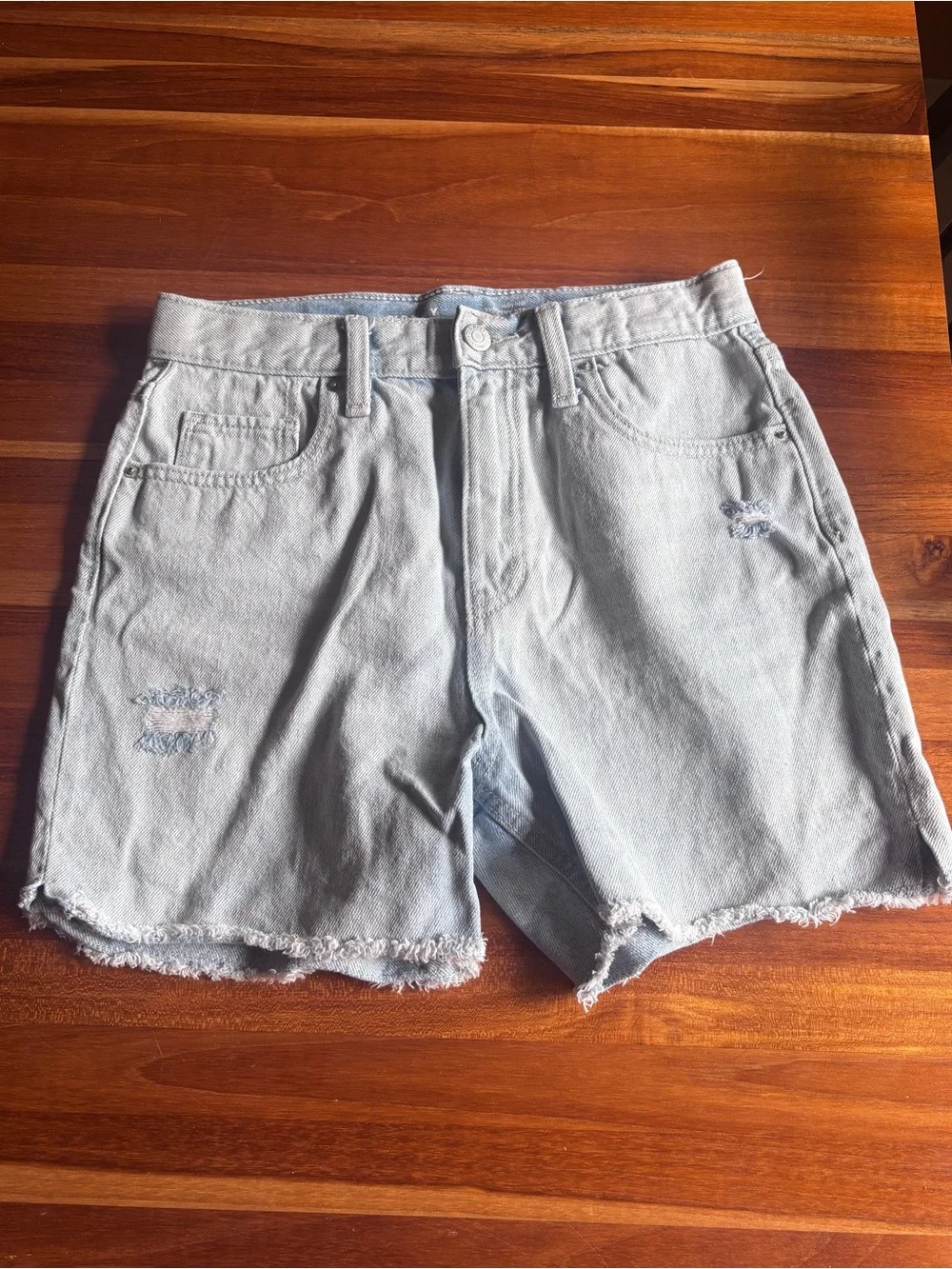 Old Navy Girls Jean Shorts Distressed 12